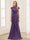 Sheath/Column Scoop Sleeveless Floor-Length Mother of the Bride Dresses with Lace & Applique
