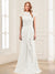 Sheath/Column Scoop Sleeveless Floor-Length Mother of the Bride Dresses with Lace & Applique