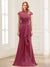 Sheath/Column Scoop Sleeveless Floor-Length Mother of the Bride Dresses with Lace & Applique