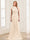 Sheath/Column Scoop Sleeveless Floor-Length Mother of the Bride Dresses with Lace & Applique