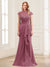 Sheath/Column Scoop Sleeveless Floor-Length Mother of the Bride Dresses with Lace & Applique