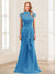 Sheath/Column Scoop Sleeveless Floor-Length Mother of the Bride Dresses with Lace & Applique
