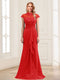 Sheath/Column Scoop Sleeveless Floor-Length Mother of the Bride Dresses with Lace & Applique