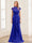 Sheath/Column Scoop Sleeveless Floor-Length Mother of the Bride Dresses with Lace & Applique