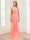Sheath/Column Scoop Sleeveless Floor-Length Mother of the Bride Dresses with Lace & Applique
