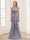 Sheath/Column Scoop Sleeveless Floor-Length Mother of the Bride Dresses with Lace & Applique