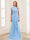 Sheath/Column Scoop Sleeveless Floor-Length Mother of the Bride Dresses with Lace & Applique