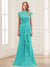 Sheath/Column Scoop Sleeveless Floor-Length Mother of the Bride Dresses with Lace & Applique
