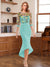 Sheath/Column Scoop Half Sleeves Tea-Length Mother of the Bride Dresses with Floral Appliques