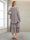 A-Line/Princess Scoop Long Sleeves Mother of the Bride Dresses with Appliques & Ruffles