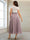 A-Line/Princess Cap Sleeves V-Neck Tea-Length Plus Size Mother of the Bride Dresses with Appliques