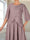 A-Line/Princess Half Sleeves Scoop Floor-Length Mother of the Bride Dresses with Appliques & Sequins