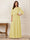 A-Line/Princess Half Sleeves Scoop Floor-Length Mother of the Bride Dresses with Appliques & Sequins