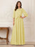 A-Line/Princess Half Sleeves Scoop Floor-Length Mother of the Bride Dresses with Appliques & Sequins