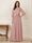 A-Line/Princess Half Sleeves Scoop Floor-Length Mother of the Bride Dresses with Appliques & Sequins