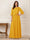A-Line/Princess Half Sleeves Scoop Floor-Length Mother of the Bride Dresses with Appliques & Sequins