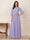 A-Line/Princess Half Sleeves Scoop Floor-Length Mother of the Bride Dresses with Appliques & Sequins