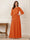 A-Line/Princess Half Sleeves Scoop Floor-Length Mother of the Bride Dresses with Appliques & Sequins