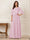 A-Line/Princess Half Sleeves Scoop Floor-Length Mother of the Bride Dresses with Appliques & Sequins