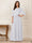 A-Line/Princess Half Sleeves Scoop Floor-Length Mother of the Bride Dresses with Appliques & Sequins