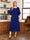 A-Line/Princess Scoop Half Sleeves Tea-Length Ruched Mother of the Bride with Beading & Cape