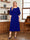 A-Line/Princess Scoop Half Sleeves Tea-Length Ruched Mother of the Bride with Beading & Cape