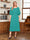 A-Line/Princess Scoop Half Sleeves Tea-Length Ruched Mother of the Bride with Beading & Cape