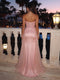 Trumpet/Mermaid Strapless Sweetheart  Long Evening Dresses with Beading & Embroidery