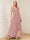 A-Line/Princess Cap Sleeves V-Neck Asymmetrical Mother of the Bride with Sequins &Ruched