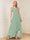A-Line/Princess Cap Sleeves V-Neck Asymmetrical Mother of the Bride with Sequins &Ruched
