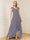 A-Line/Princess Cap Sleeves V-Neck Asymmetrical Mother of the Bride with Sequins &Ruched