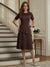 A-Line/Princess Short Sleeves Knee-Length Mother of the Bride Dresses with Lace & Ruffles
