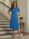 A-Line/Princess Short Sleeves Knee-Length Mother of the Bride Dresses with Lace & Ruffles