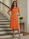 A-Line/Princess Short Sleeves Knee-Length Mother of the Bride Dresses with Lace & Ruffles