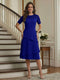 A-Line/Princess Short Sleeves Knee-Length Mother of the Bride Dresses with Lace & Ruffles