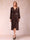 A-Line/Princess Long Sleeves Asymmetrical Mother of the Bride Dresses with Ruched & Rhinestone