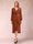 A-Line/Princess Long Sleeves Asymmetrical Mother of the Bride Dresses with Ruched & Rhinestone