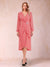 A-Line/Princess Long Sleeves Asymmetrical Mother of the Bride Dresses with Ruched & Rhinestone