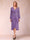 A-Line/Princess Long Sleeves Asymmetrical Mother of the Bride Dresses with Ruched & Rhinestone