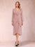 A-Line/Princess Long Sleeves Asymmetrical Mother of the Bride Dresses with Ruched & Rhinestone
