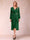 A-Line/Princess Long Sleeves Asymmetrical Mother of the Bride Dresses with Ruched & Rhinestone