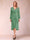 A-Line/Princess Long Sleeves Asymmetrical Mother of the Bride Dresses with Ruched & Rhinestone