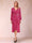 A-Line/Princess Long Sleeves Asymmetrical Mother of the Bride Dresses with Ruched & Rhinestone