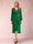 A-Line/Princess Long Sleeves Asymmetrical Mother of the Bride Dresses with Ruched & Rhinestone