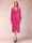 A-Line/Princess Long Sleeves Asymmetrical Mother of the Bride Dresses with Ruched & Rhinestone