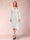 A-Line/Princess Long Sleeves Asymmetrical Mother of the Bride Dresses with Ruched & Rhinestone