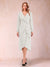 A-Line/Princess Long Sleeves Asymmetrical Mother of the Bride Dresses with Ruched & Rhinestone