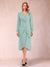 A-Line/Princess Long Sleeves Asymmetrical Mother of the Bride Dresses with Ruched & Rhinestone