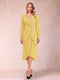 A-Line/Princess Long Sleeves Asymmetrical Mother of the Bride Dresses with Ruched & Rhinestone