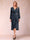A-Line/Princess Long Sleeves Asymmetrical Mother of the Bride Dresses with Ruched & Rhinestone